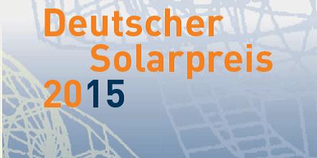 Landkreis erhält Deutschen Solarpreis 2015