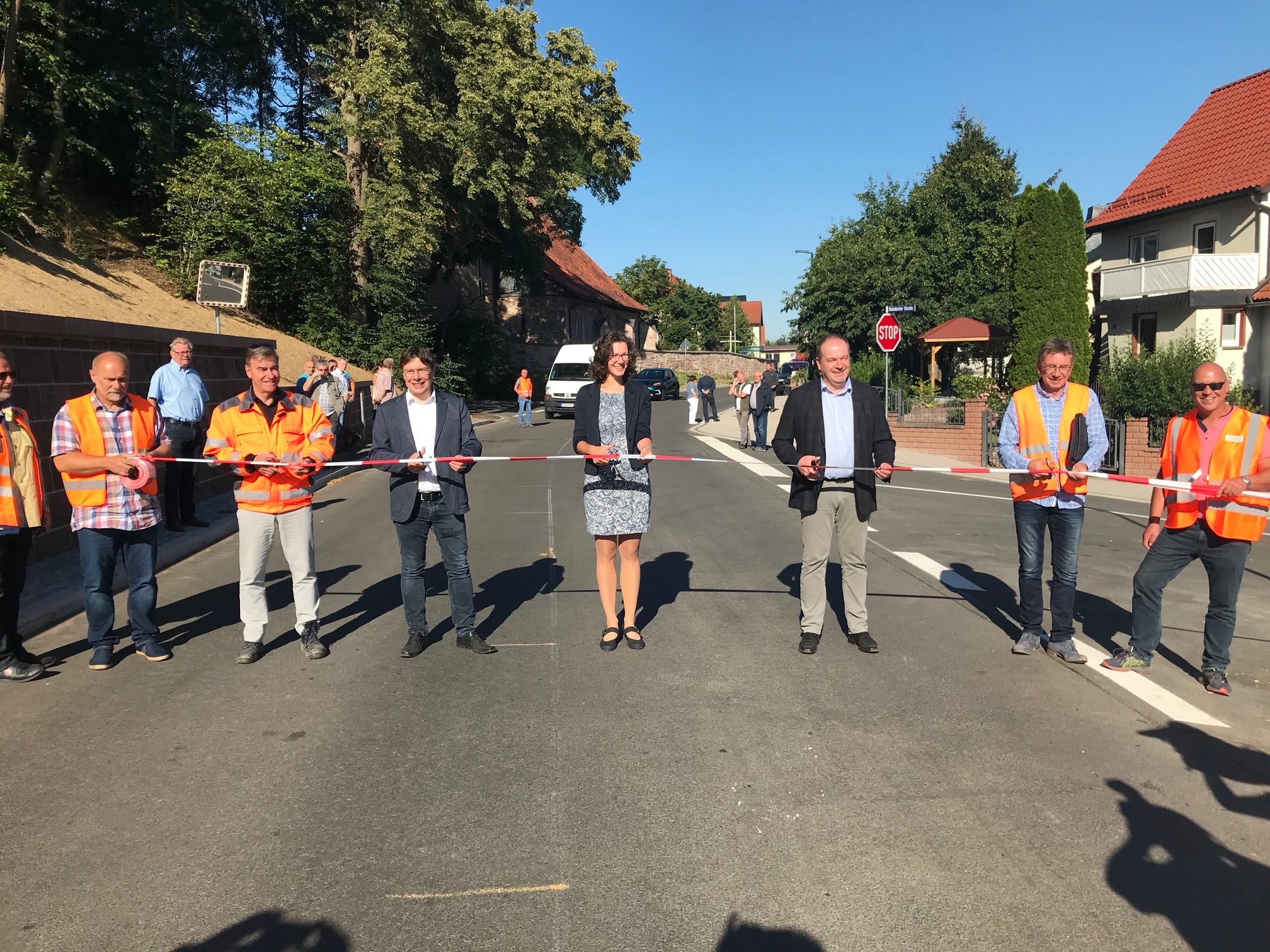 Kreisstraße K 2516 in Haindorf offiziell freigegeben