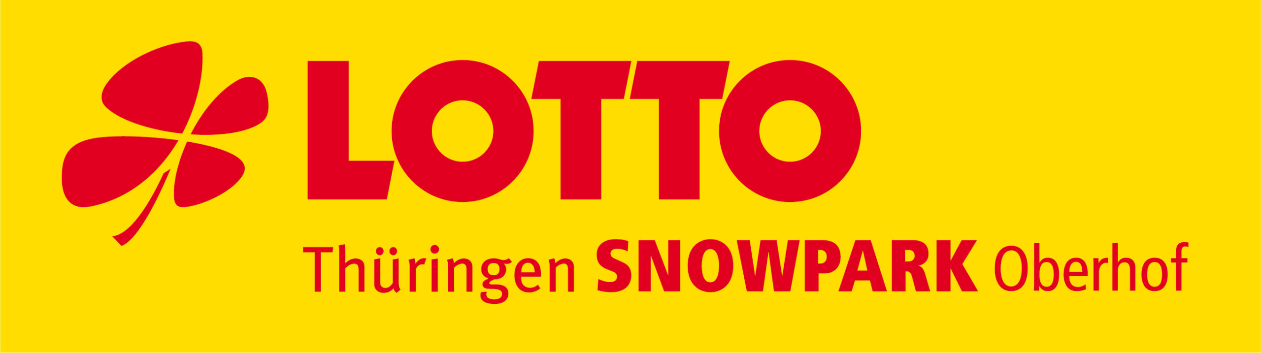 LOGO_Quer_LOTTO-Thüringen_Kleeblatt_ohne_Copy_SNOWPARK _Oberhof_gelb Tourismus GmbH Oberhof