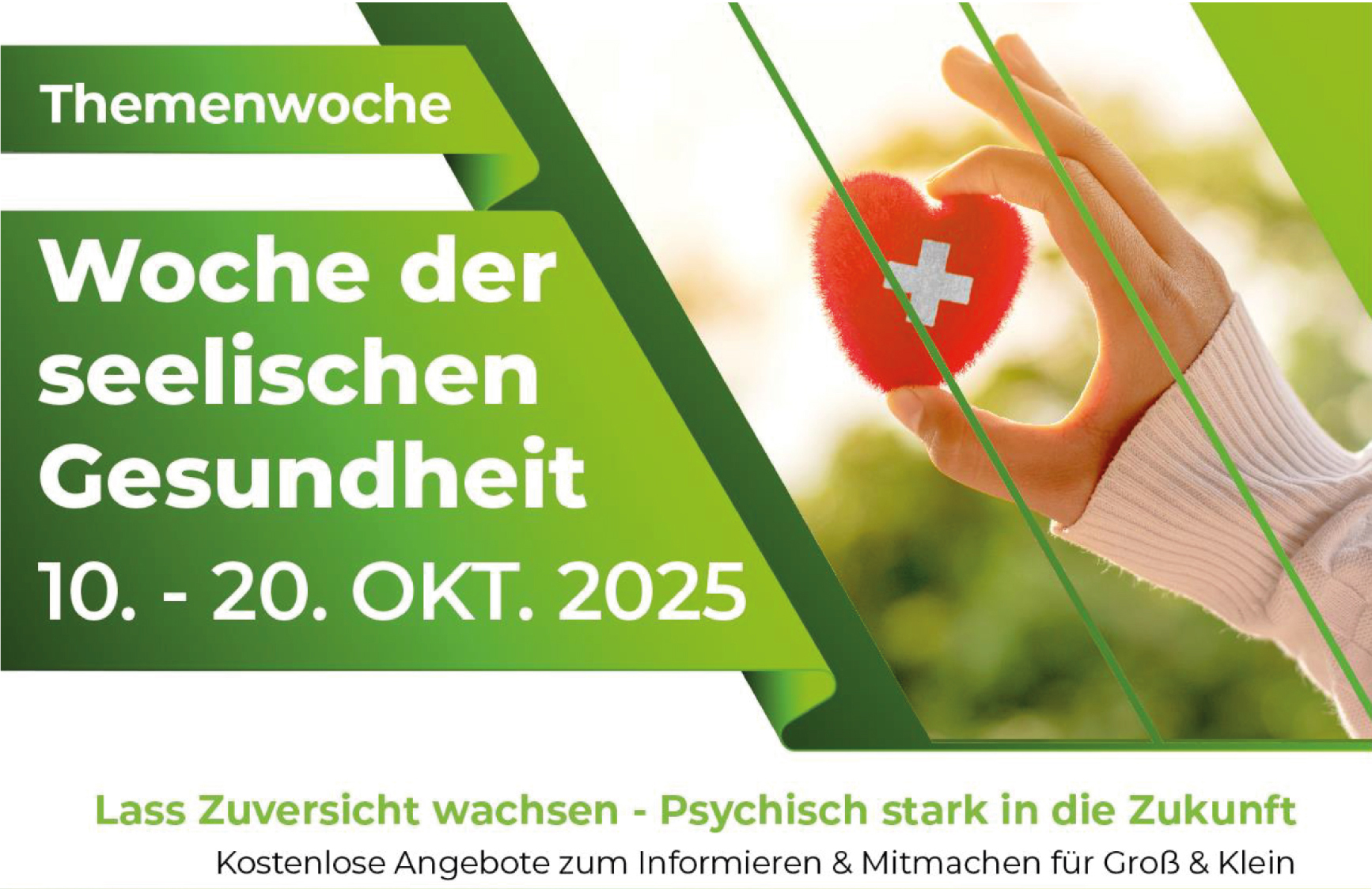 Woche der seelischen Gesundheit 2025