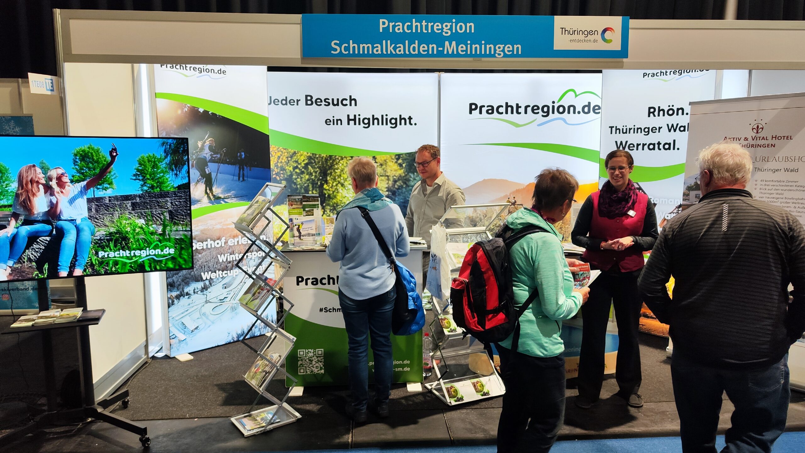 Die Prachtregion Schmalkalden-Meiningen lädt auf der Messe „Reisen & Caravan“ 2025 zum Urlaub