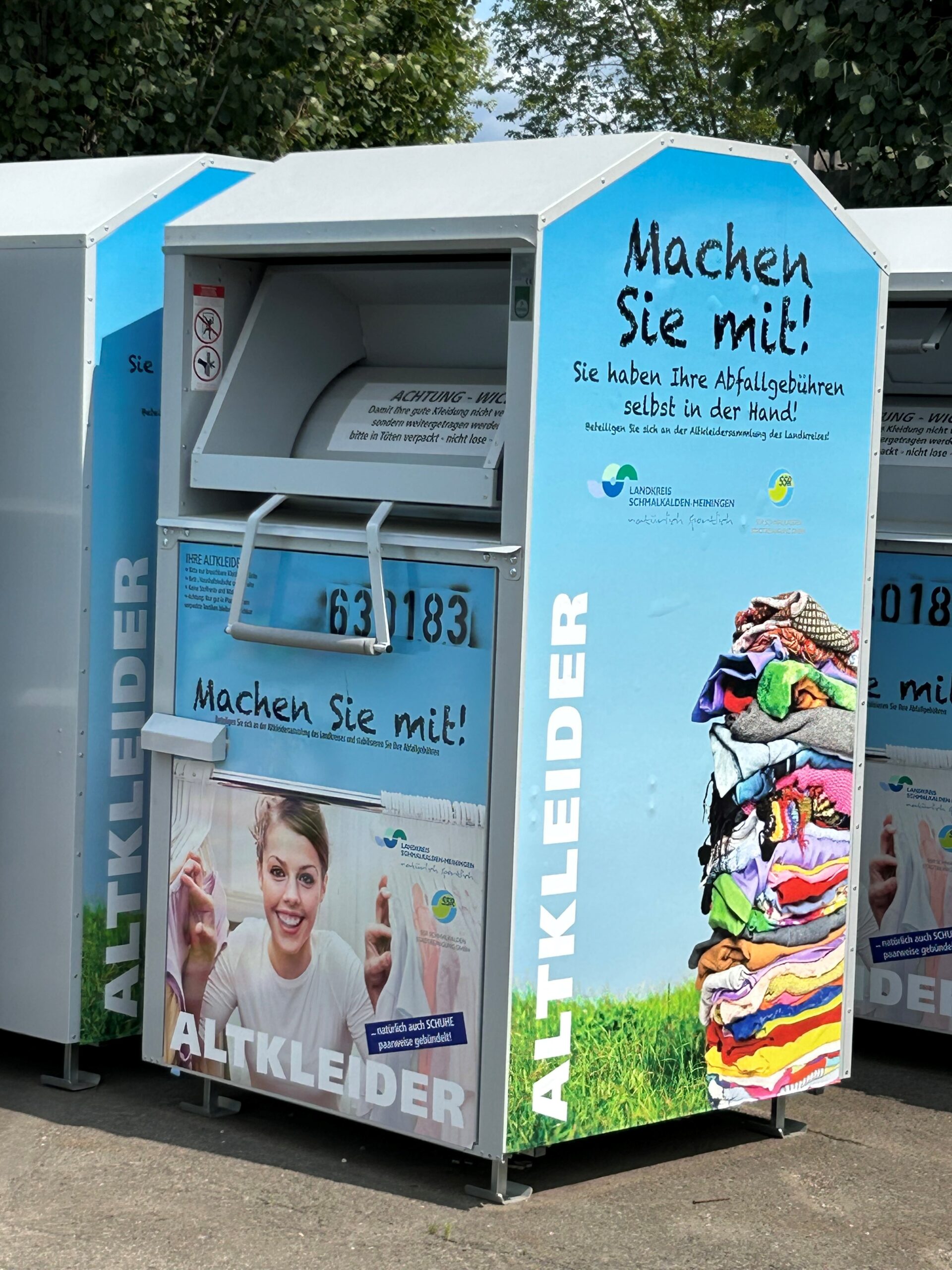 Altkleidercontainer werden konzentriert – Landkreis will Qualität sichern und Kosten begrenzen