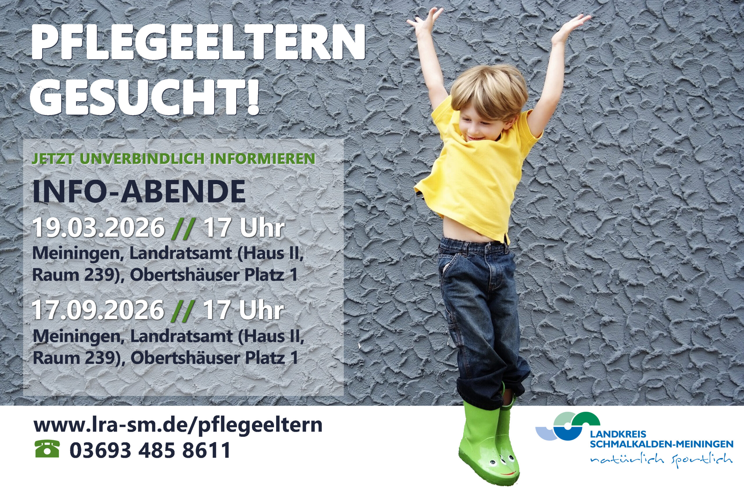 Pflegeeltern gesucht: Infoabend am 19. März 2026 im Landratsamt