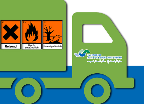 Frühjahrssammlung für Schadstoffkleinmengen im Landkreis Schmalkalden-Meiningen