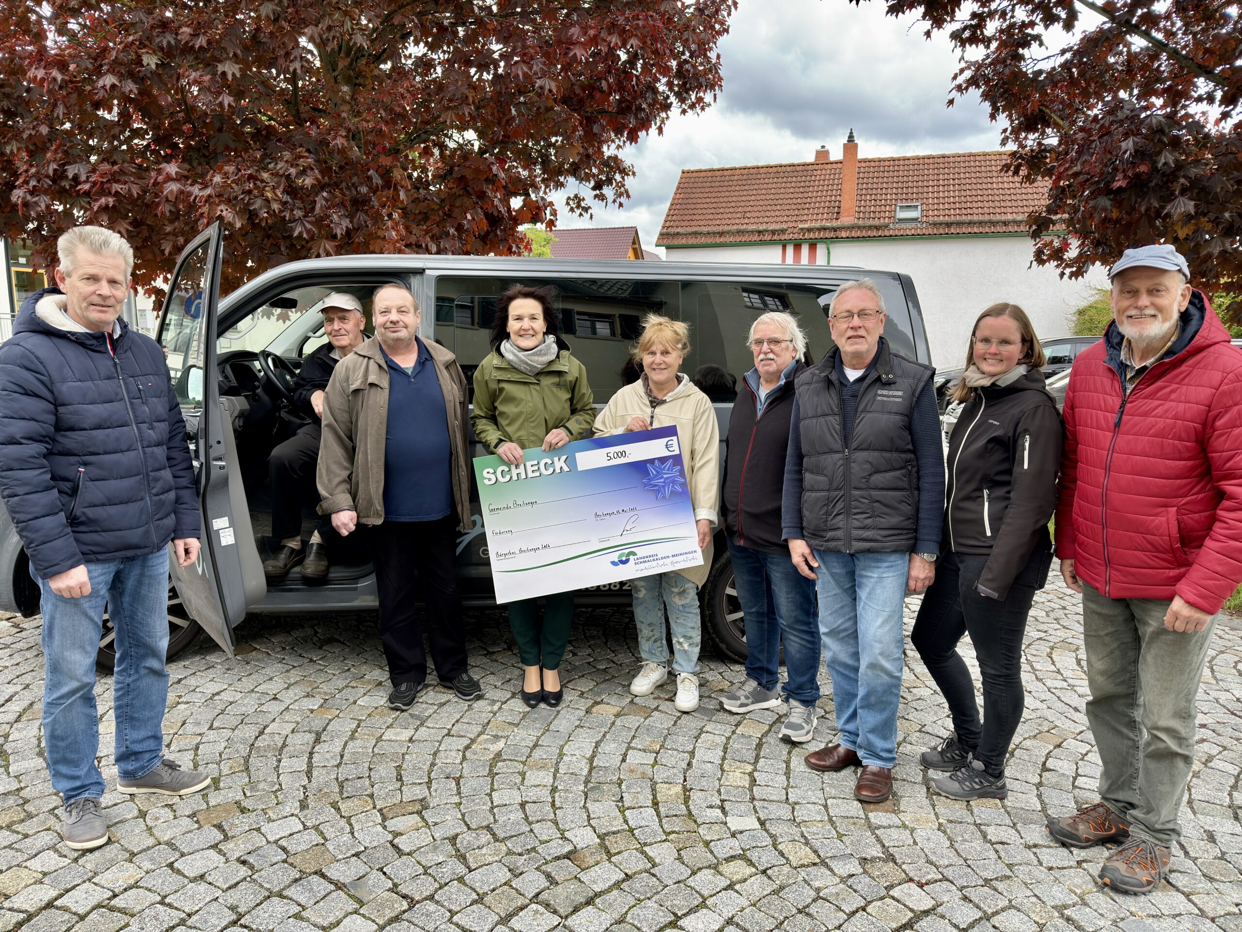 Fördermittelbescheid für Bürgerbus Breitungen übergeben – Landkreis stärkt ehrenamtliche Mobilitätsangebote