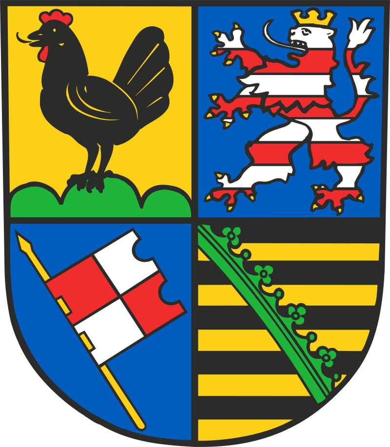 Wappen des Landkreises Schmalkalden-Meiningen